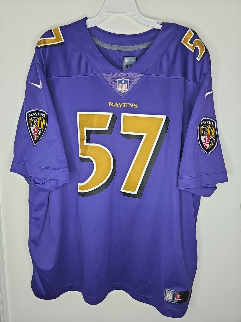 Baltimore ravens CJ Mosley Men’s Nike Legend Color Rush Jerseys L LARGE